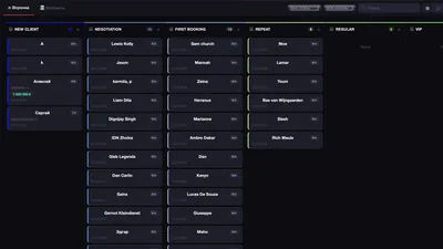 Built-in CRM: sales funnel with deal stages