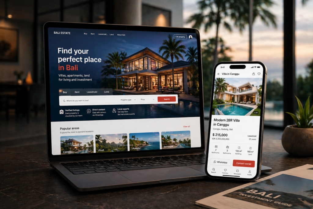 Как мы построили proptech-приложение для рынка Бали