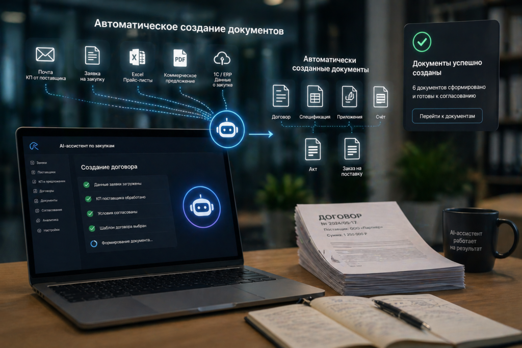 Корпоративный ассистент для дирекции по закупкам